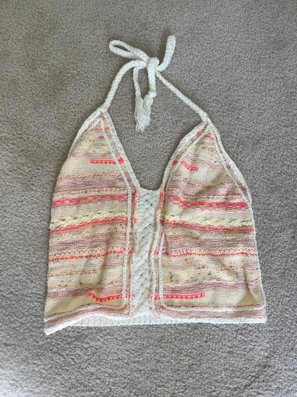 Knit Halter top by Anthropologie